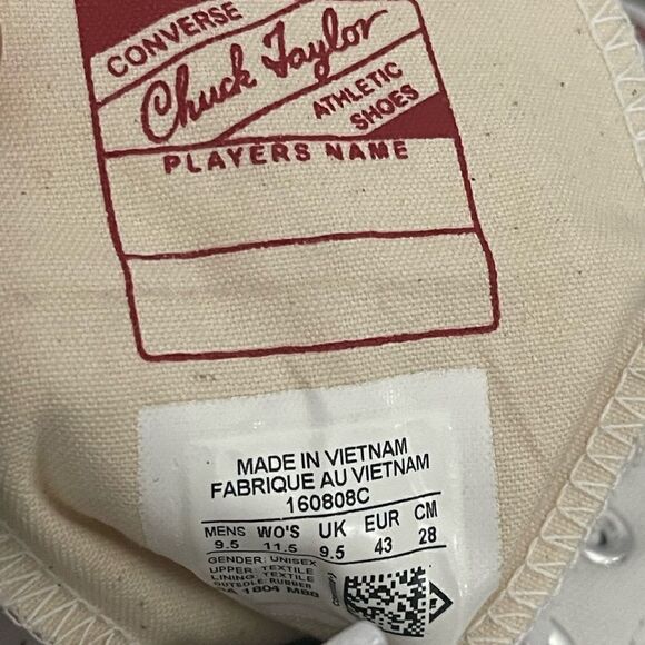 Converse X JW Anderson CTAS Hitop Sneakers - Picture 8 of 10